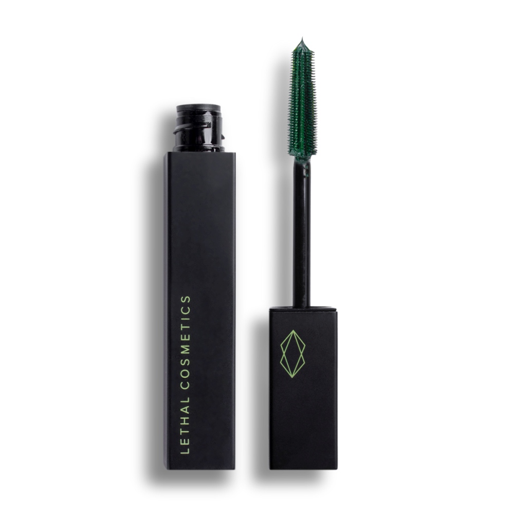 Lethal Cosmetics - Relay Wimperntusche - CHARGED - Dunkelgrün